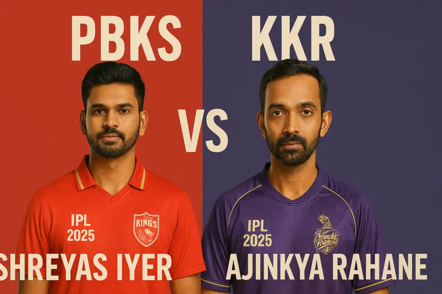 PBKS VS KKR IPL 2025